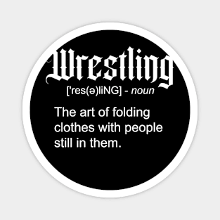 wrestling definition Magnet